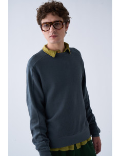 SUDADERA UNISEX GRIS 2