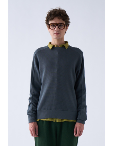 SUDADERA UNISEX GRIS