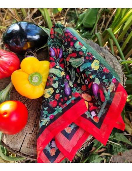 PAÑUELO HUERTA NEGRO