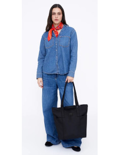 BOLSO TIPO TOTE NEGRA 2