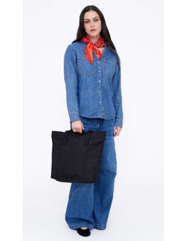 BOLSO TIPO TOTE NEGRA