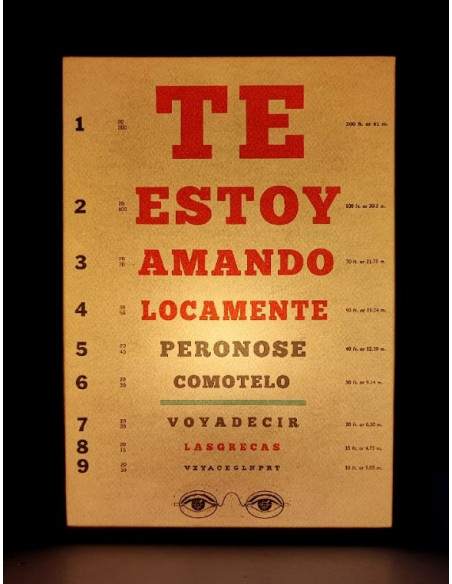 CAJA DE LUZ AMANDO LOCAMENTE