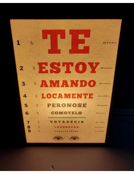 CAJA DE LUZ AMANDO LOCAMENTE