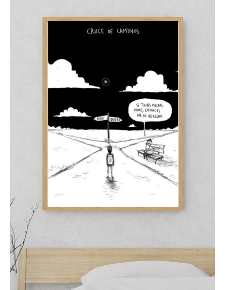 LÁMINA CRUCE DE CAMNOS