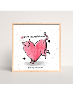 ILUSTRACIÓN AMOR INCATDICIONAL