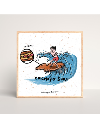 ILUSTRACIÓN CACHOPO SURF