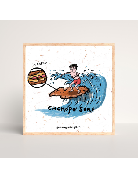 ILUSTRACIÓN CACHOPO SURF