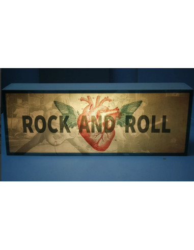 CAJA DE LUZ ROCK AND ROLL