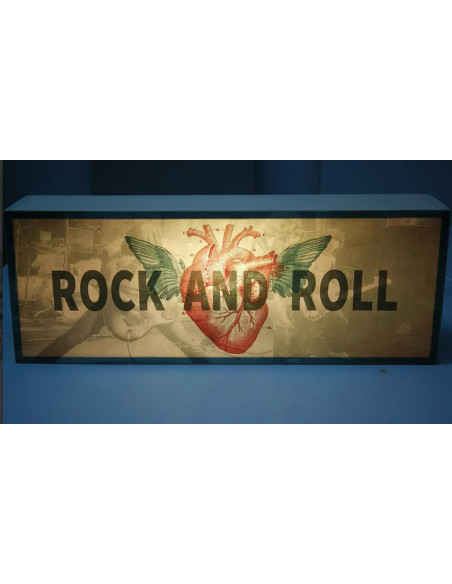 CAJA DE LUZ ROCK AND ROLL