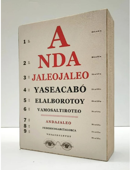 CAJA DE LUZ Anda Jaleo. Federico García Lorca.
