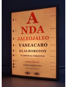 CAJA DE LUZ Anda Jaleo. Federico García Lorca. 2