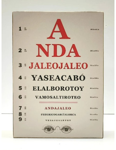 CAJA DE LUZ Anda Jaleo. Federico García Lorca.