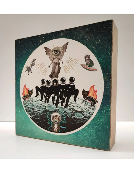 CAJA DE LUZ . GATOS ESPACIALES