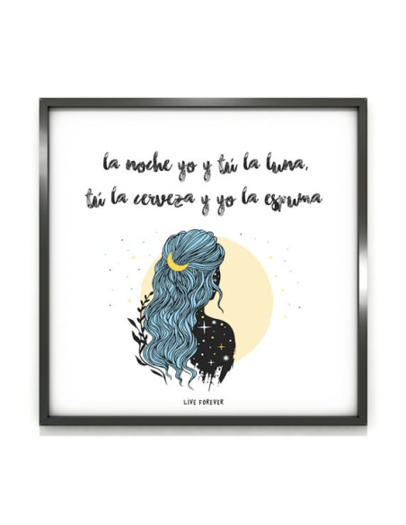 LÁMINA NOCHE Y LUNA