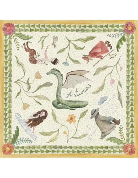 BANDANA MITOLOGÍA ASTURIANA