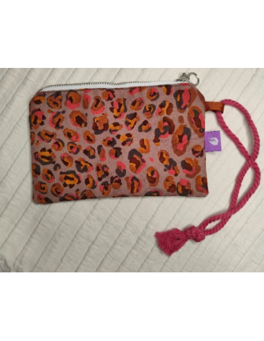 POUCH ESTUCHE LEOPARDA