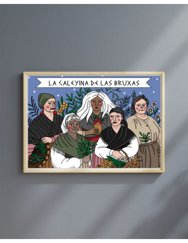 LÁMINA LA CALEYINA DE LAS BRUXAS