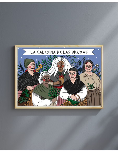LÁMINA LA CALEYINA DE LAS BRUXAS