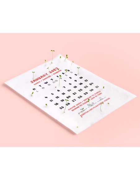 Calendario plantable 2027