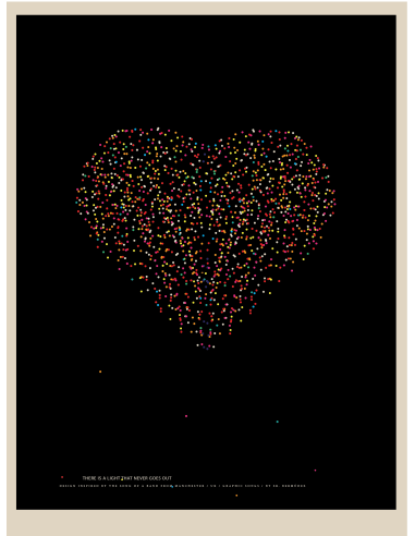 LÁMINA THERE IS A LIGHT THAT NEVER GOES OUT