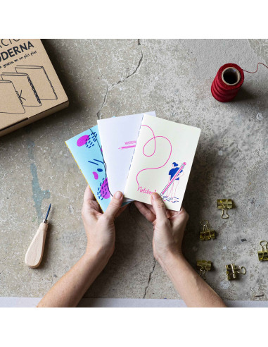 KIT ENCUADERNACIÓN SENCILLA Y MODERNA