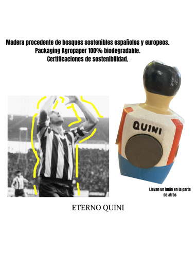 QUINI JUGADOR FUTBOLÍN