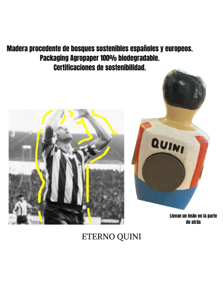 QUINI JUGADOR FUTBOLÍN